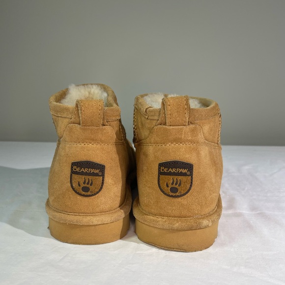 Bear Paw sheepskin Suede Ankle Boots - Picture 2 of 11